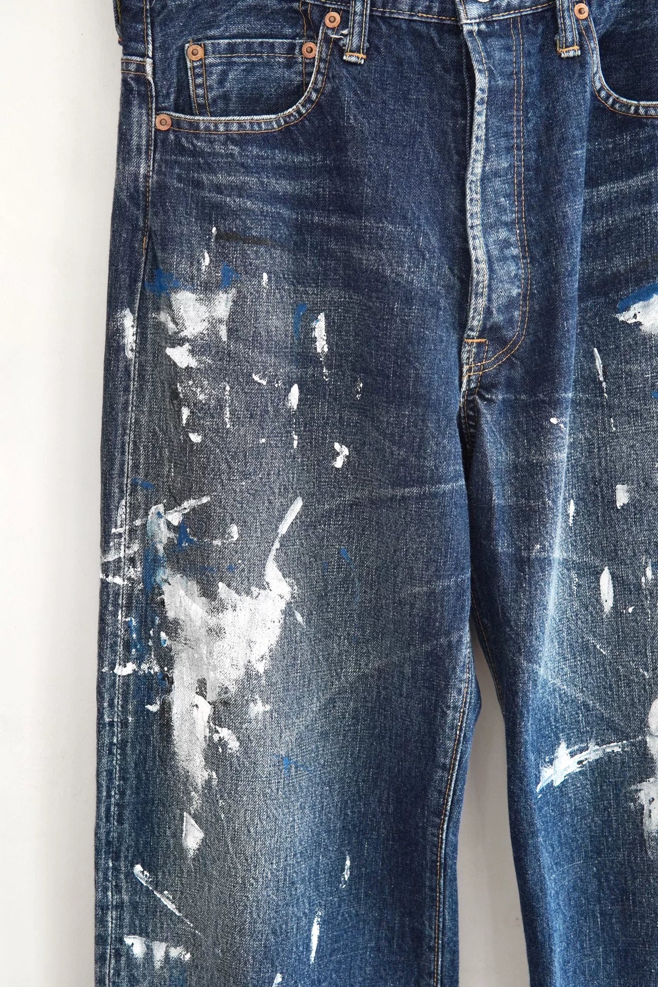 Yohji Yamamoto 2002 Hand-Painted Jeans