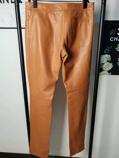 Loewe Lambskin Leather Pants