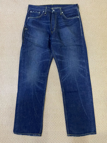 Levis Fenom Disco Green Wash Jeans