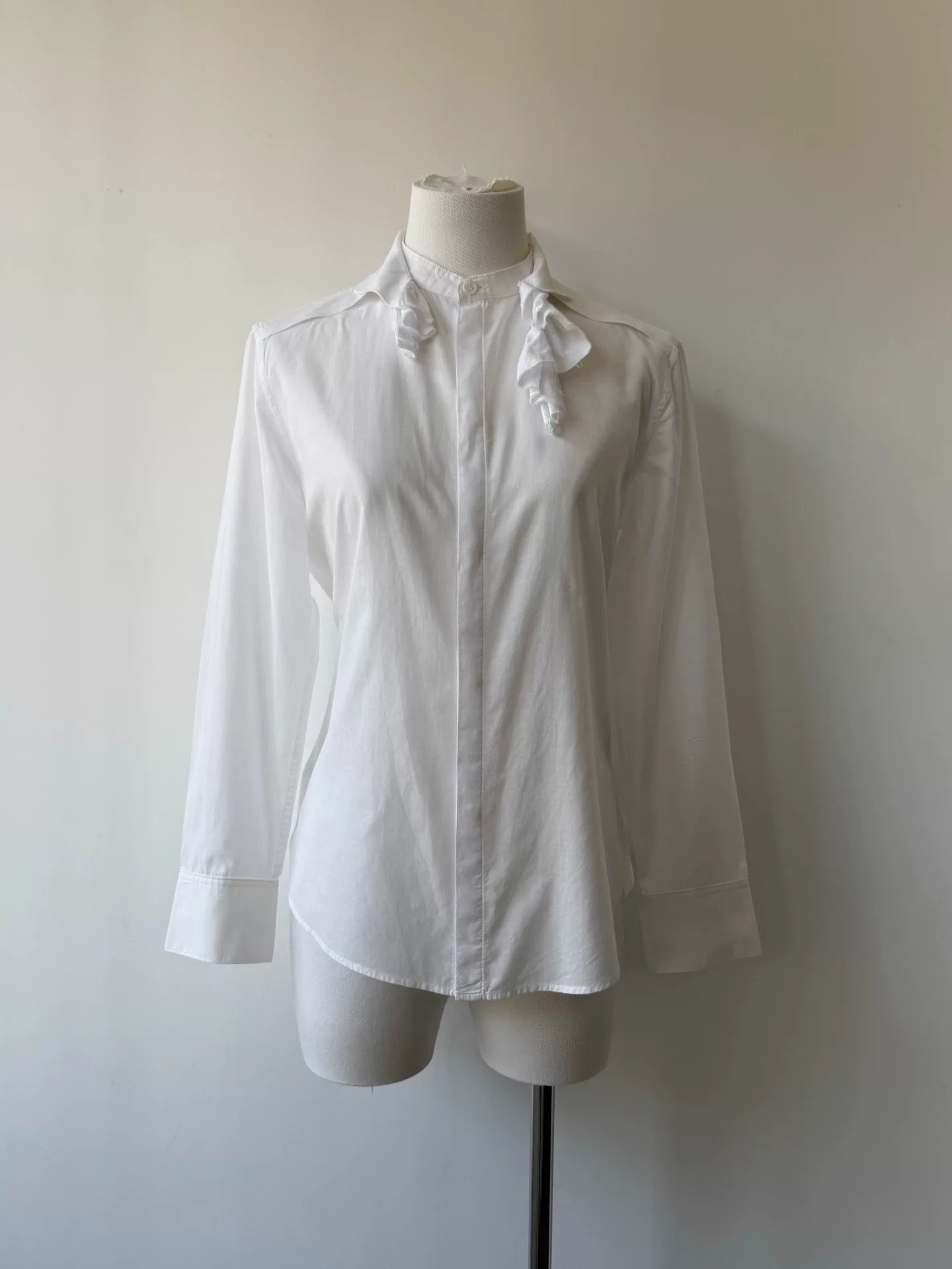 yohji yamamoto y's white dress shirt