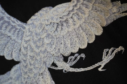 Yohji Yamamoto 21AW Embroidered Crow