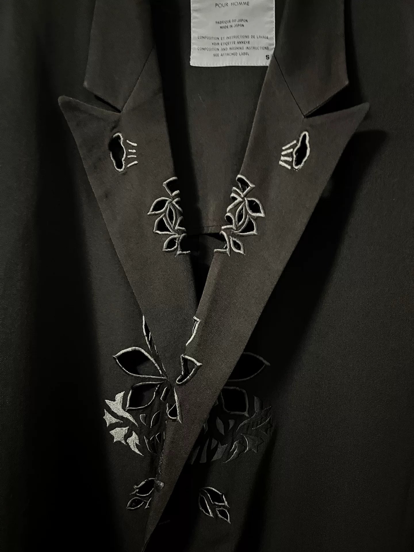 Yohji Yamamoto 96SS Floral Jacket