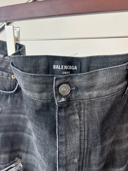 Balenciaga 22ss Baggy Denim Pants