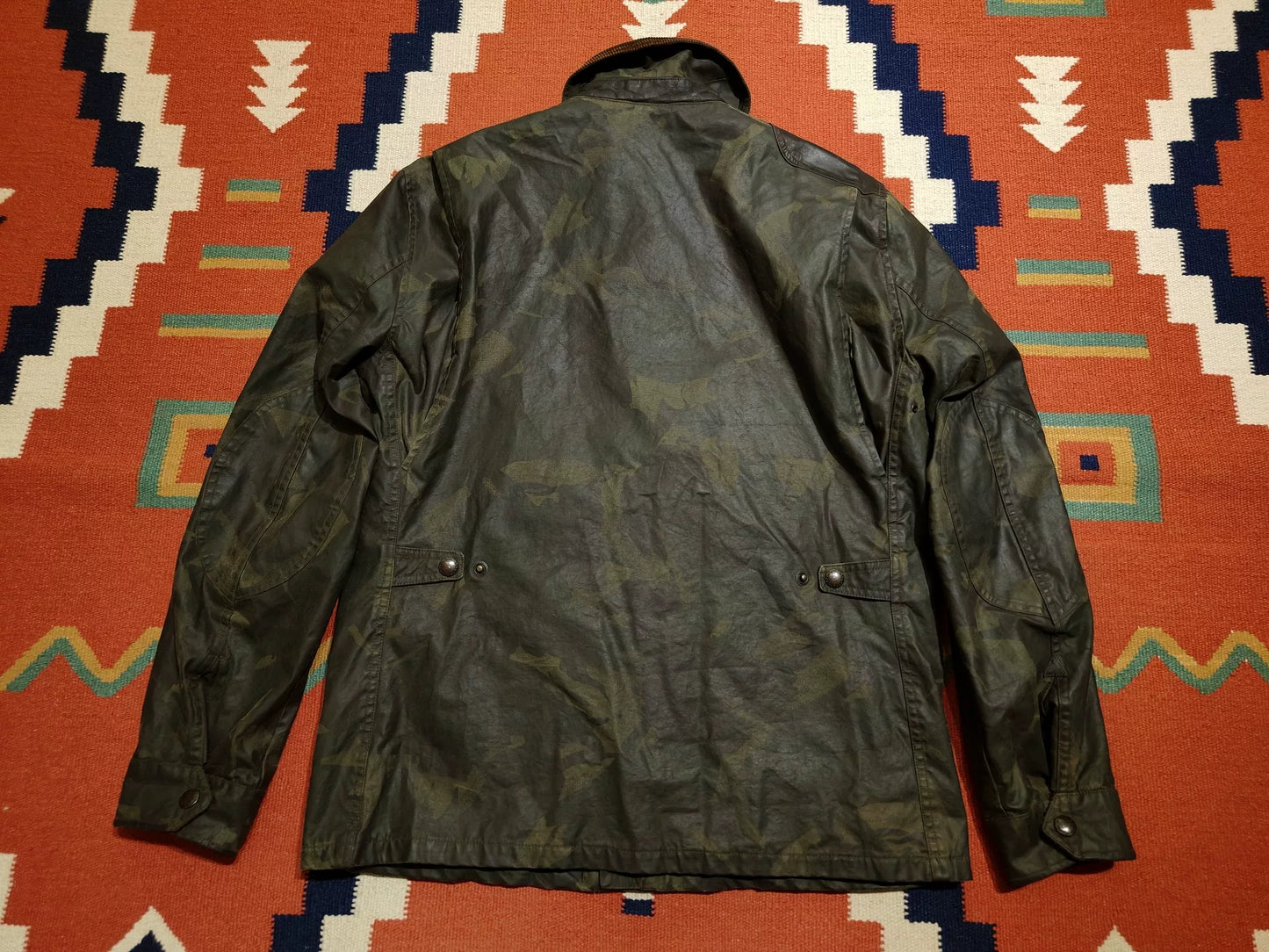 Camouflage Waxed Jacket by Ralph Lauren