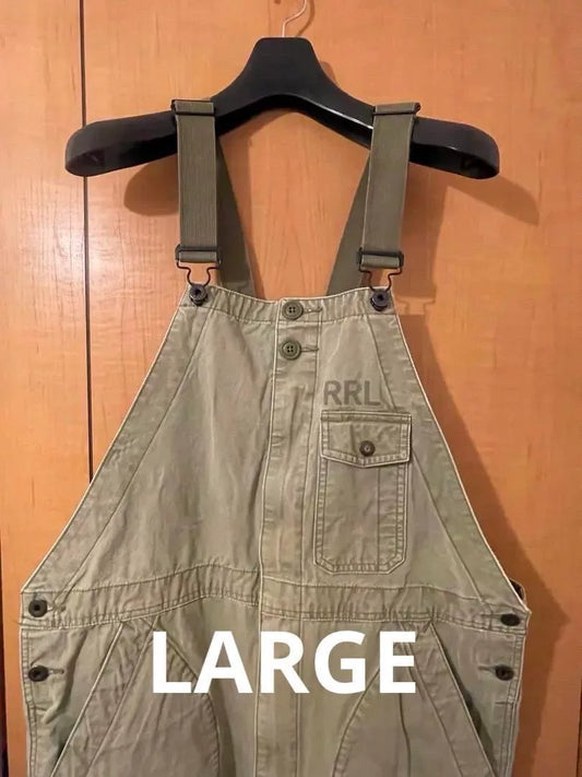 Double RL RRL Bennett Military Overall
