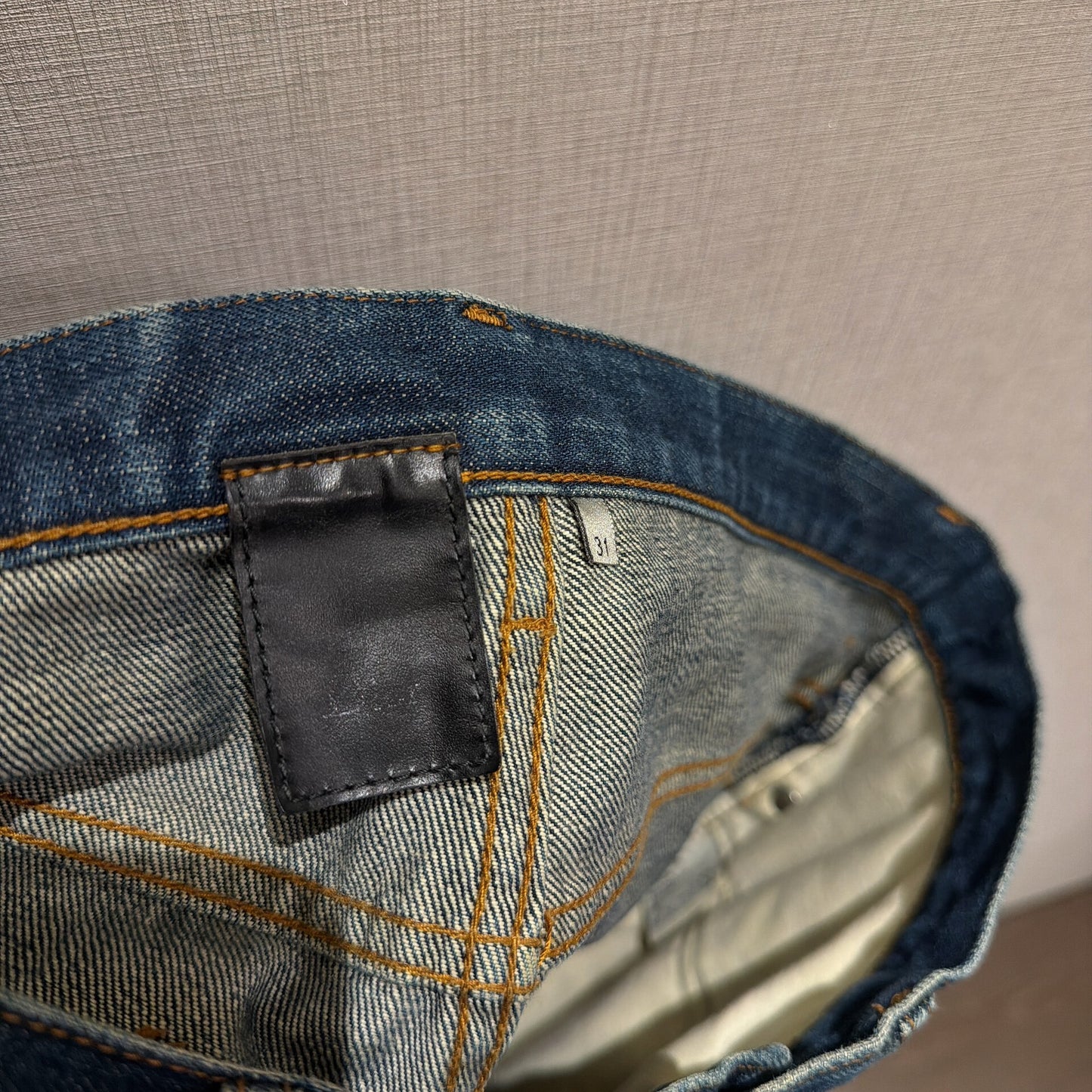 Dior Homme Washed Denim Jeans Size 31