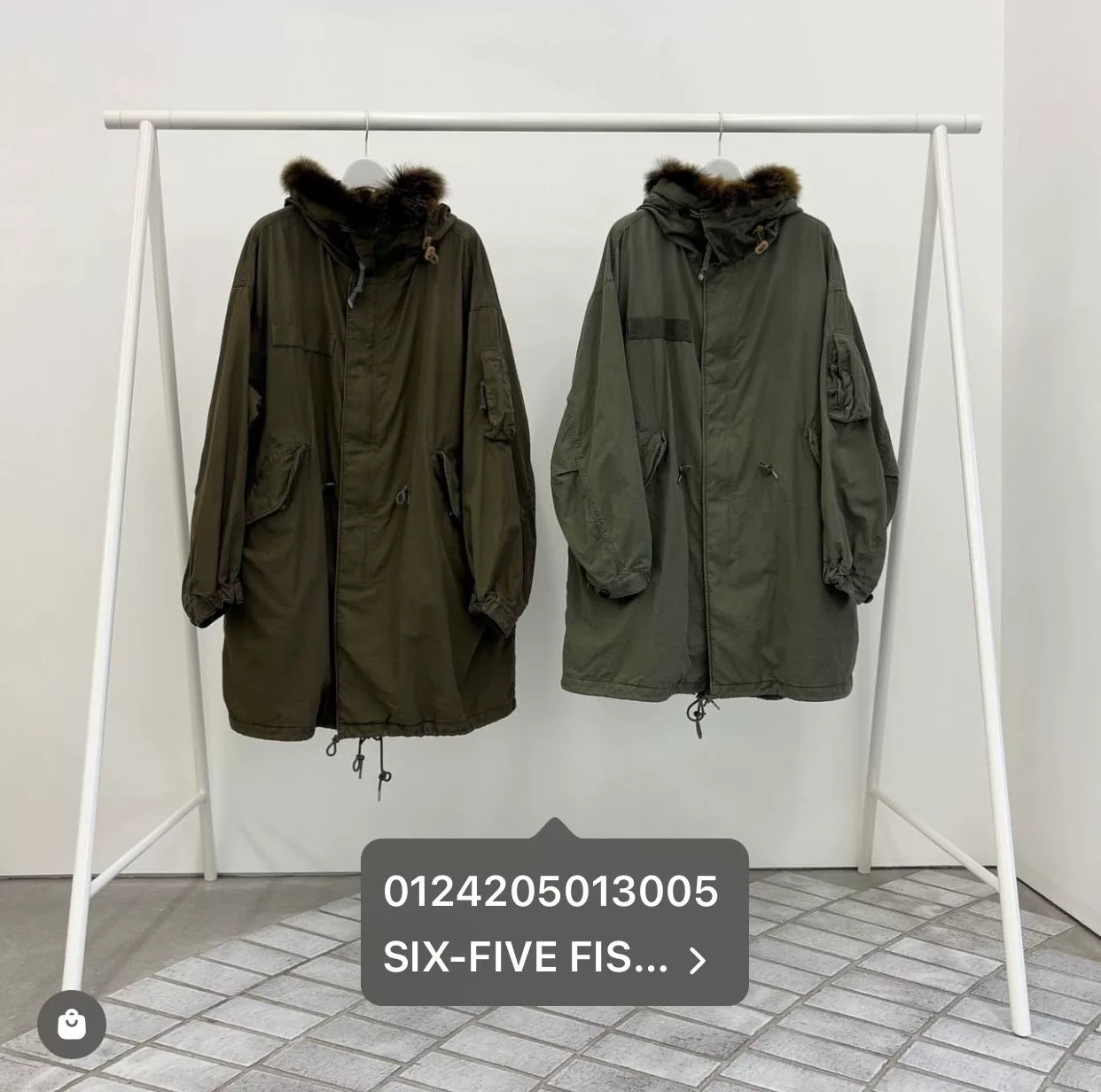 VISVIM 24FW SIX-FIVE FISHTAIL PARKA