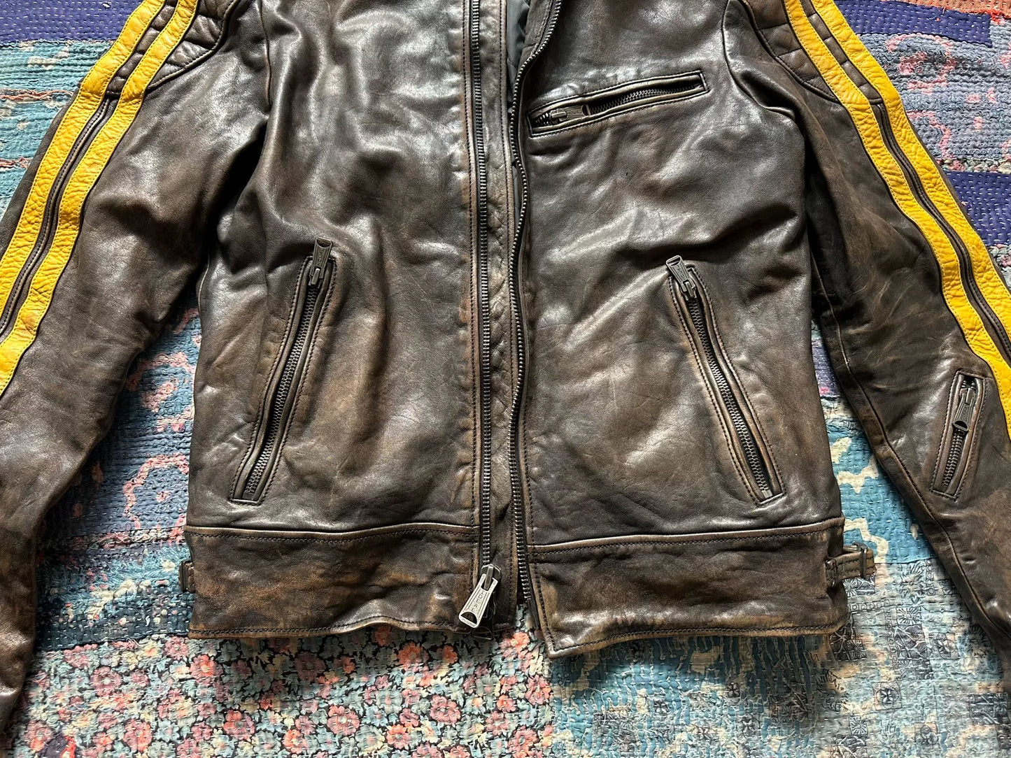 raloh lauren motorcycle leather jacket