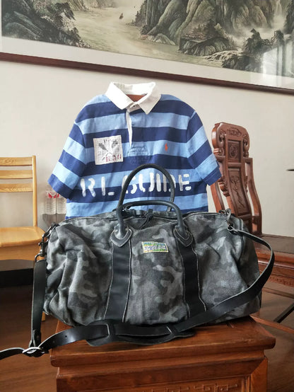 RRL Ralph Lauren Camouflage Travel Bag