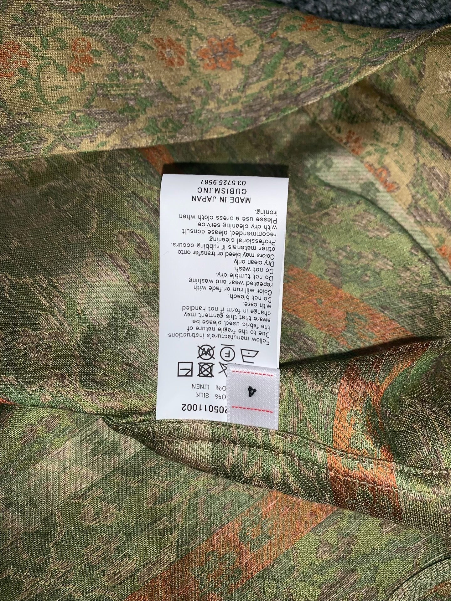 visvim Copa Linen Silk Blend Shirt