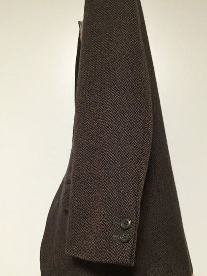 Yohji Yamamoto A.A.R Herringbone Wool Blazer