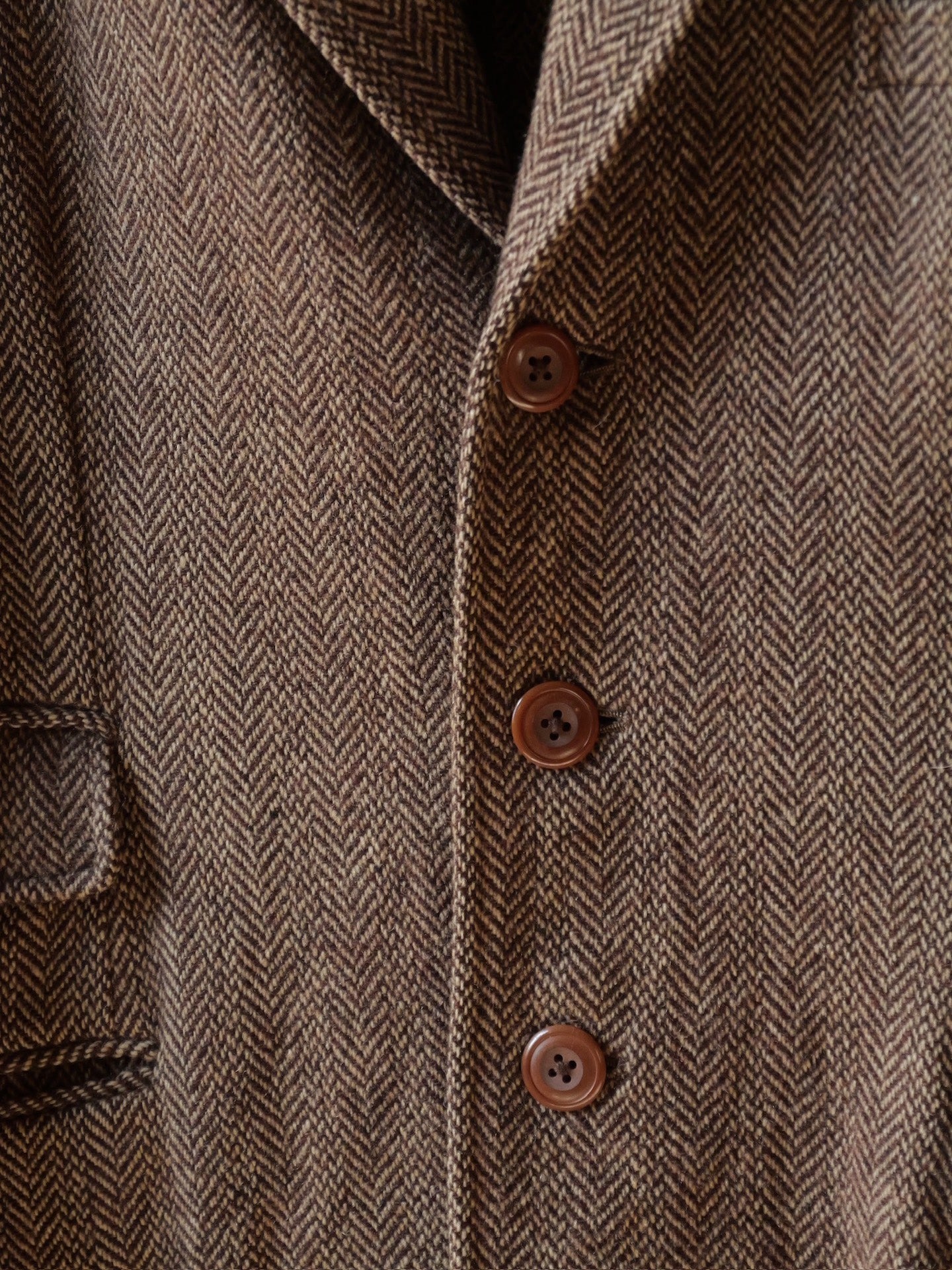 Ralph Lauren 1990s Country Knit Leather Suit