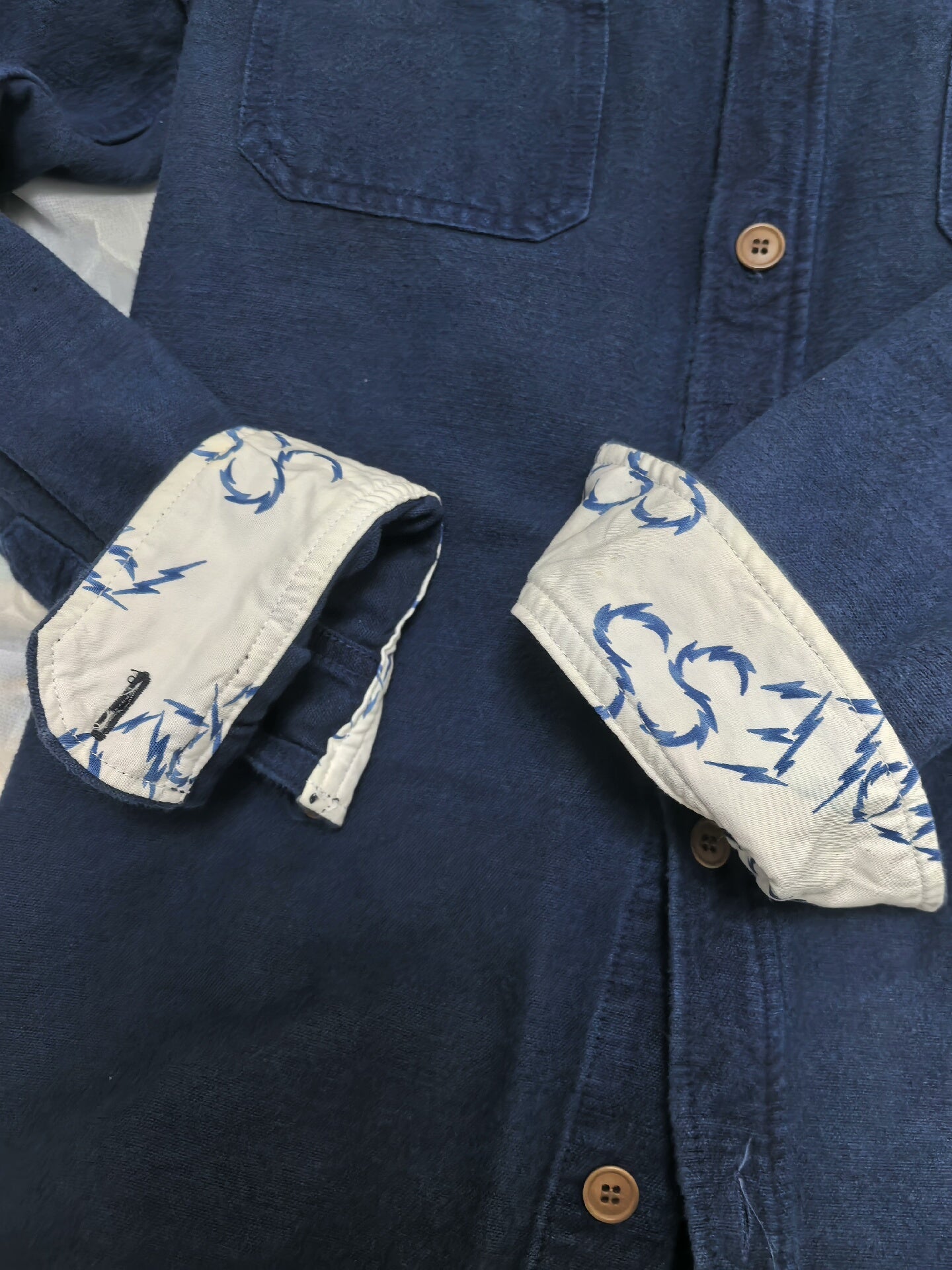 Visvim Blue Flannel Shirt