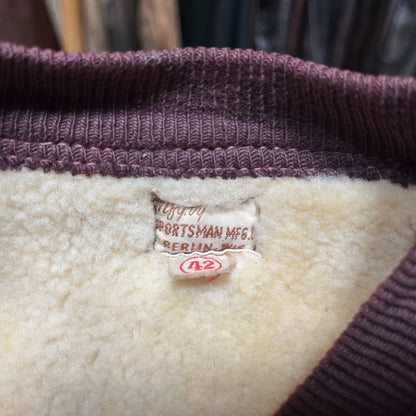 Vintage Leather Shearling Vest