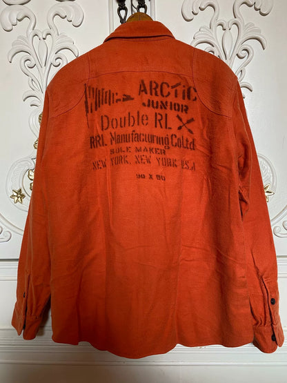2006 RRL Arctic Junior Stencil Prison Shirt