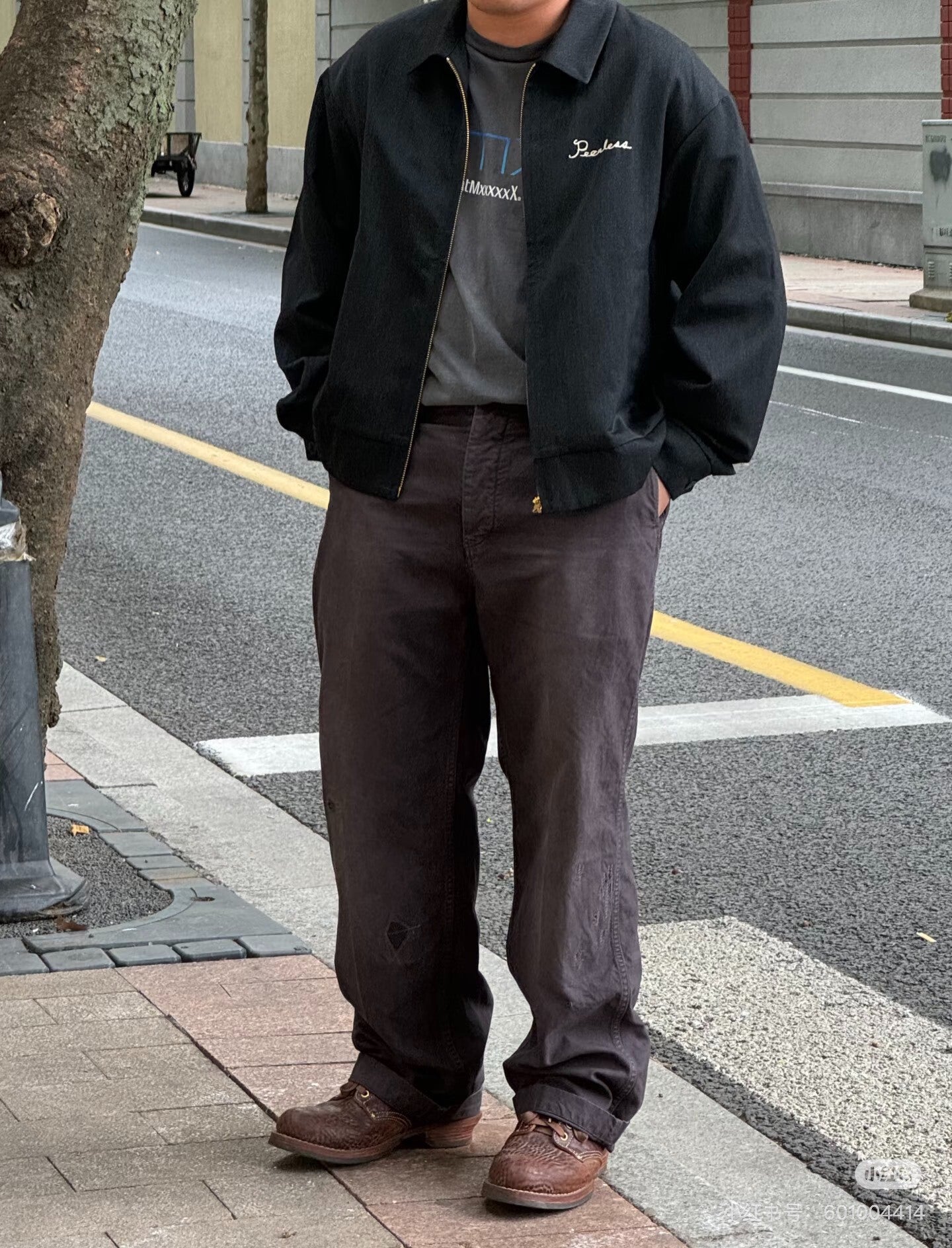 visvim alcan jkt black wool blend jacket