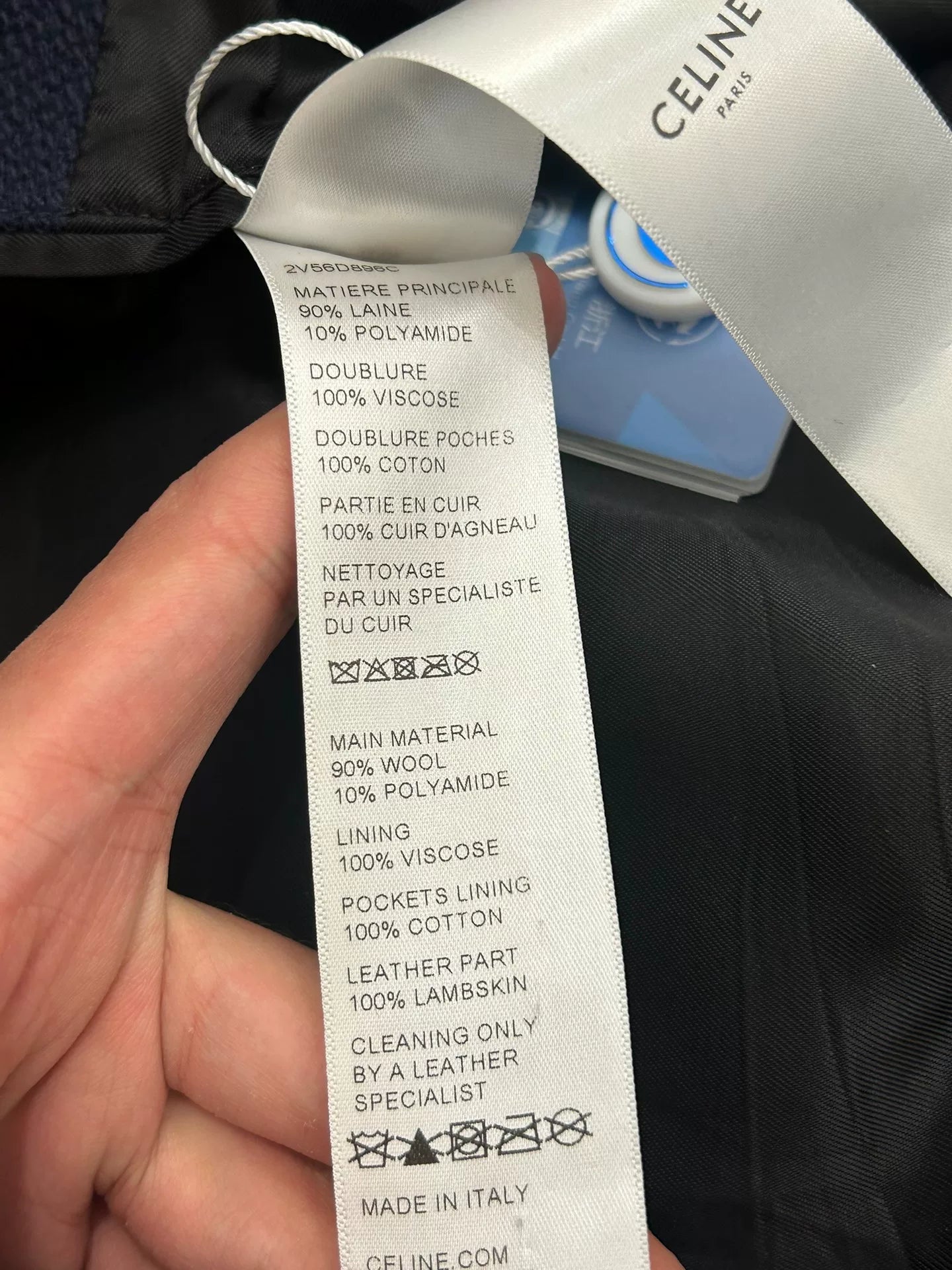 Celine Vintage Style Baseball Jacket