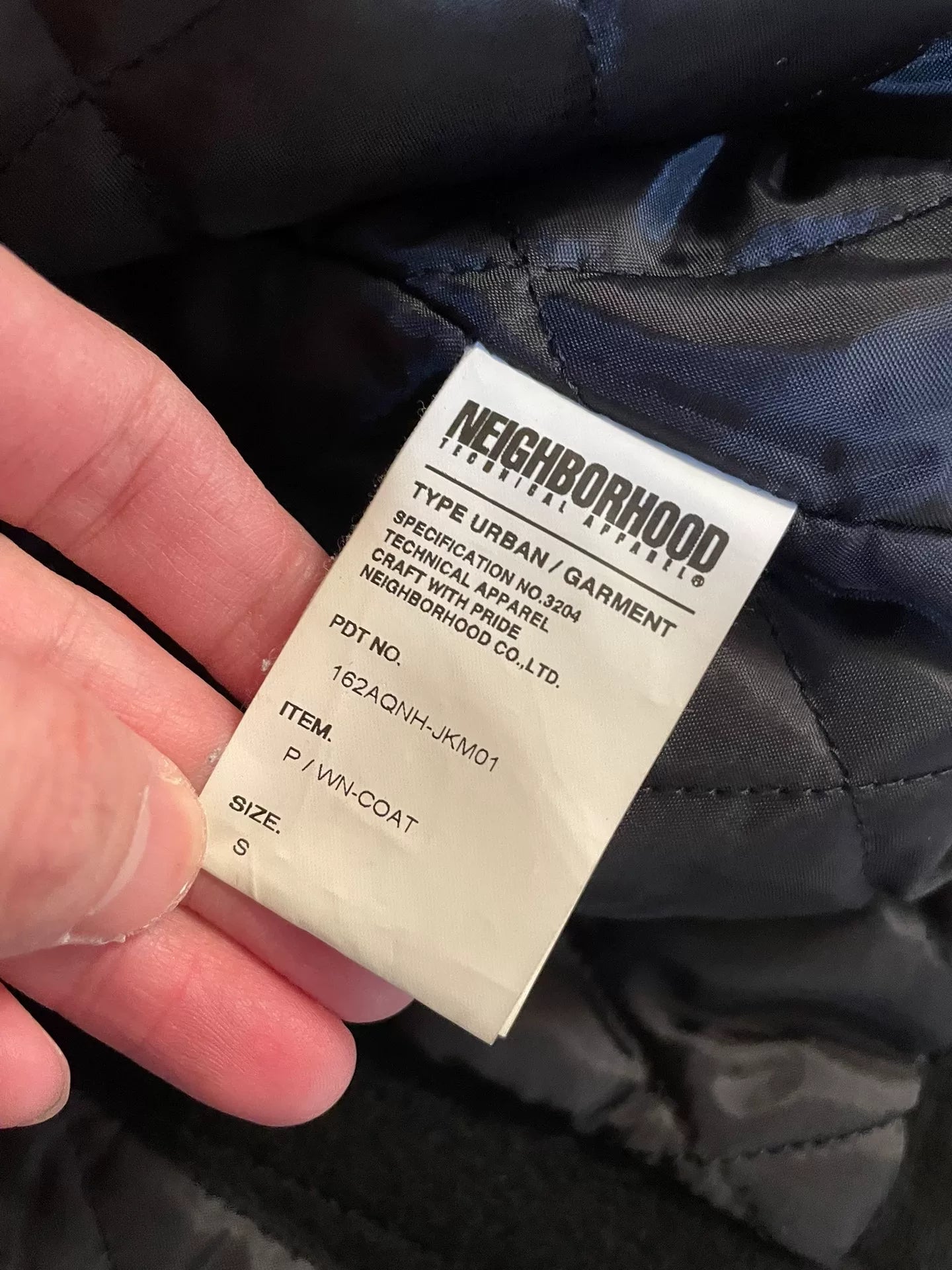 NEIGHBORHOOD Wool Double-Breasted Coat