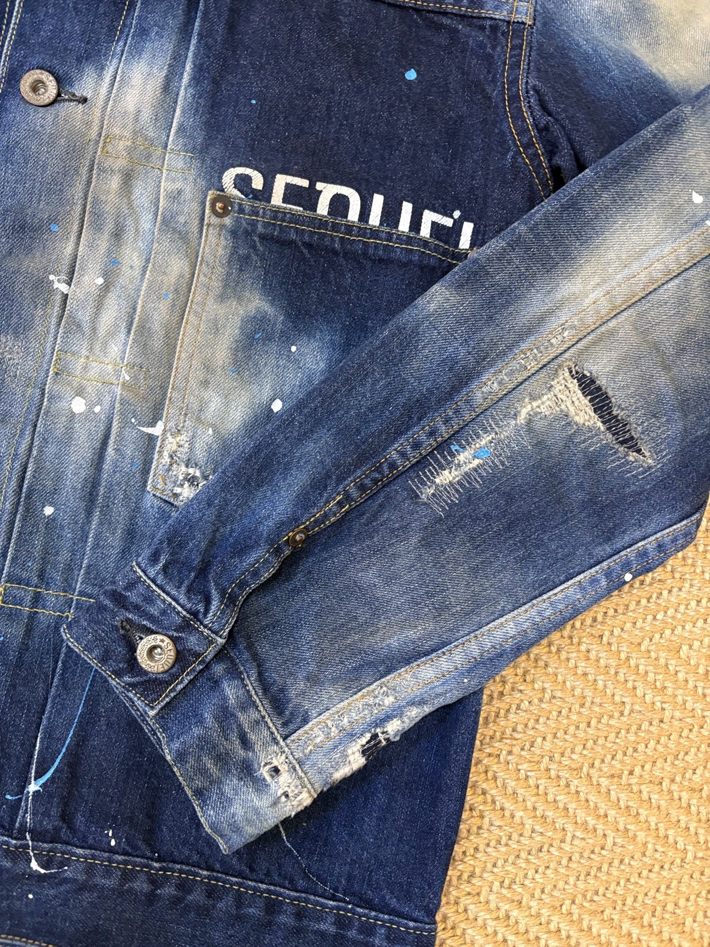 Sequel X Fragment Design Denim Jacket
