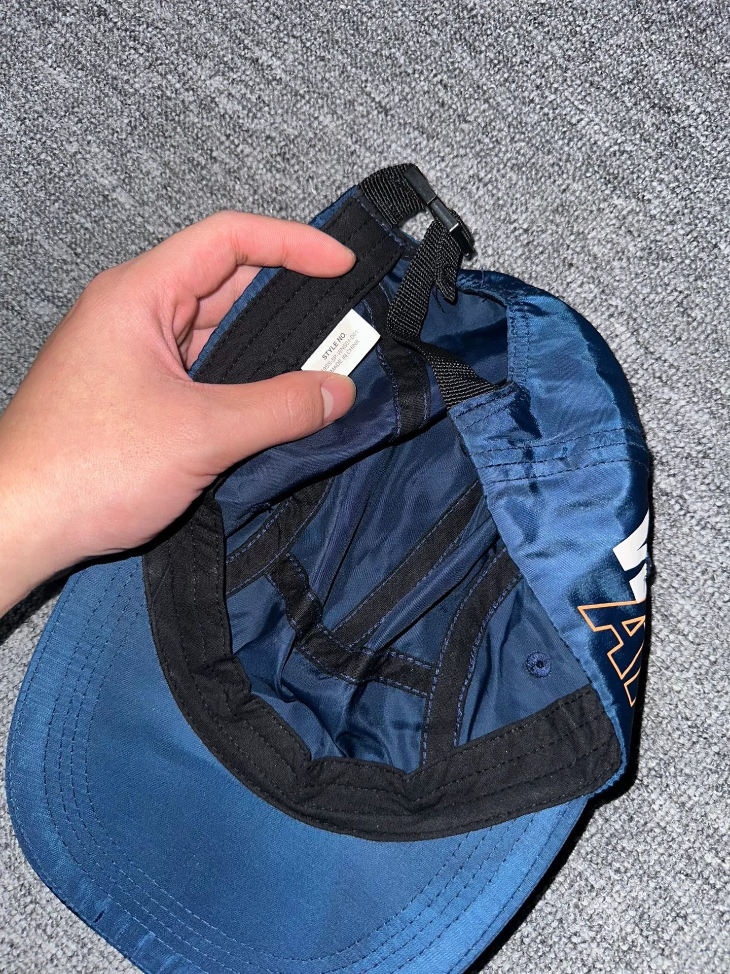 gray madness brand cap