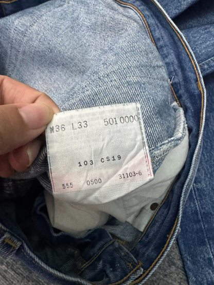 Vintage Levis 501xx 90S American Jeans