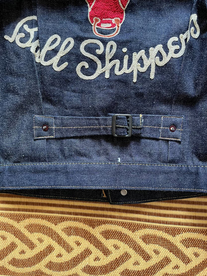 Warehouse 10th Anniversary Embroidered Denim Jacket