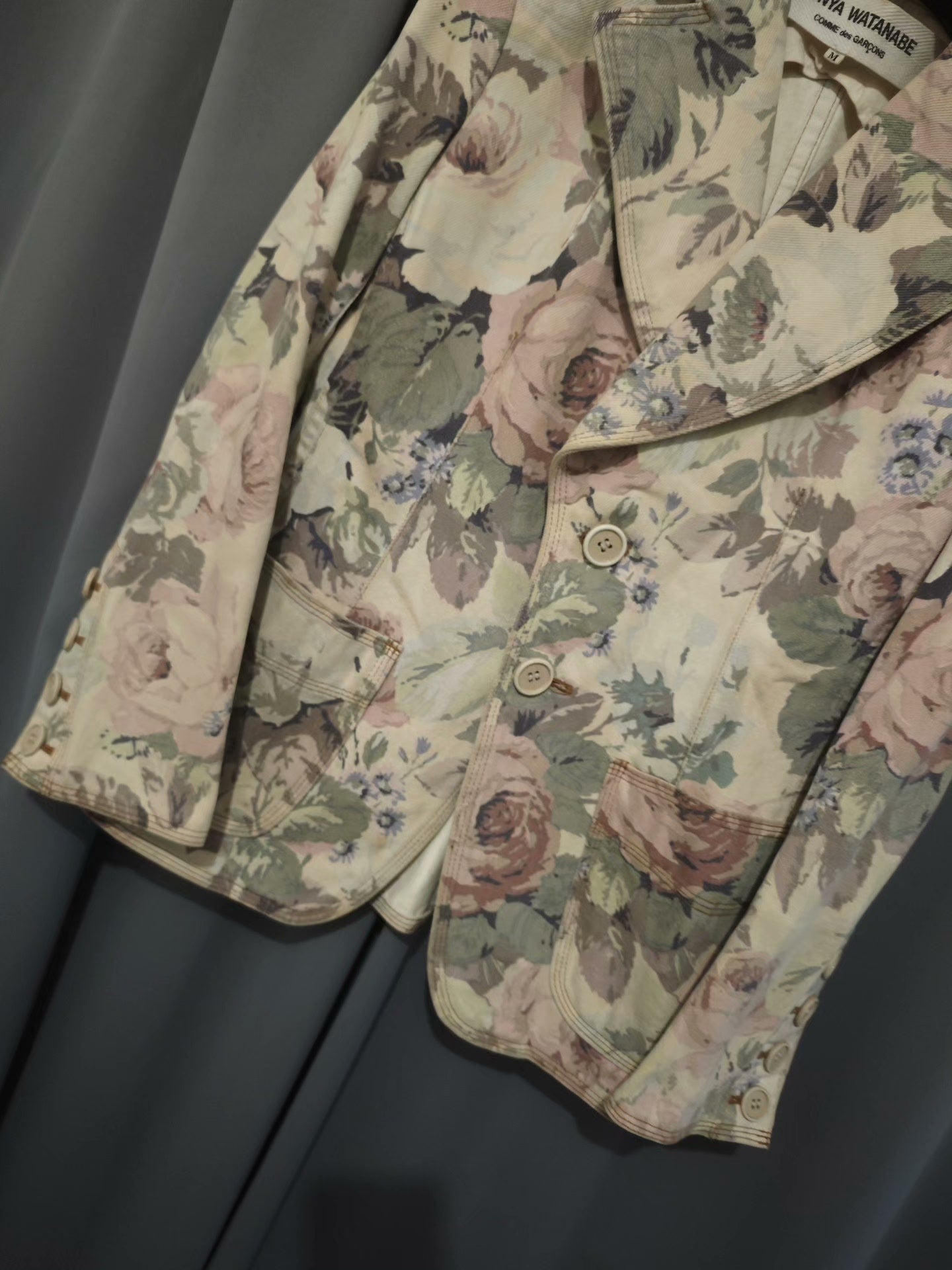 Comme des Garcons CDG Archive Floral Vintage Jacket