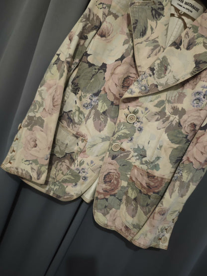 Comme des Garcons CDG Archive Floral Vintage Jacket