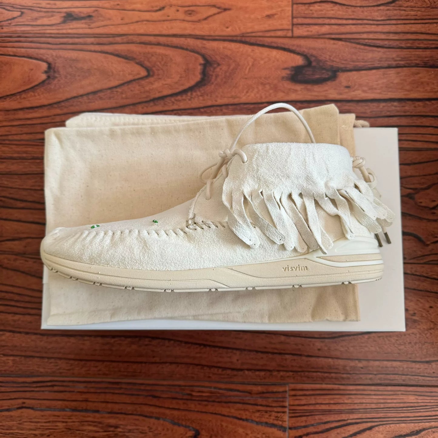Visvim 23AW FBT Shaman Folk Fringe Casual Shoes
