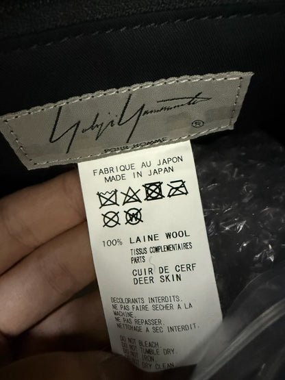 yohji yamamoto pour homme hooded backpack