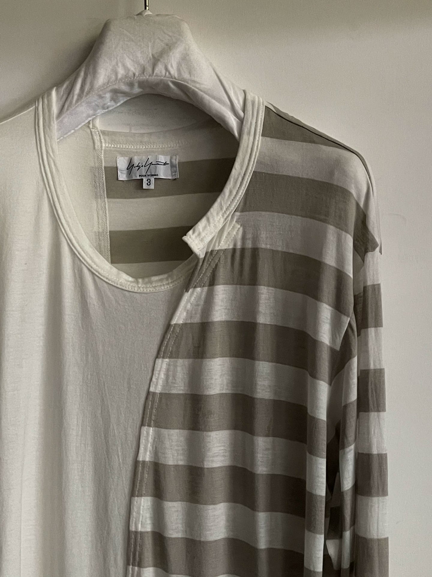 striped long sleeve base shirt
