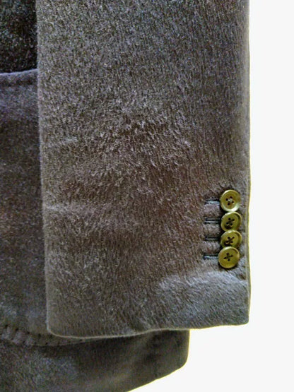 navy double-breasted ring jacket