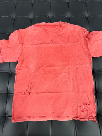 Balenciaga Distressed Short Sleeve Tee