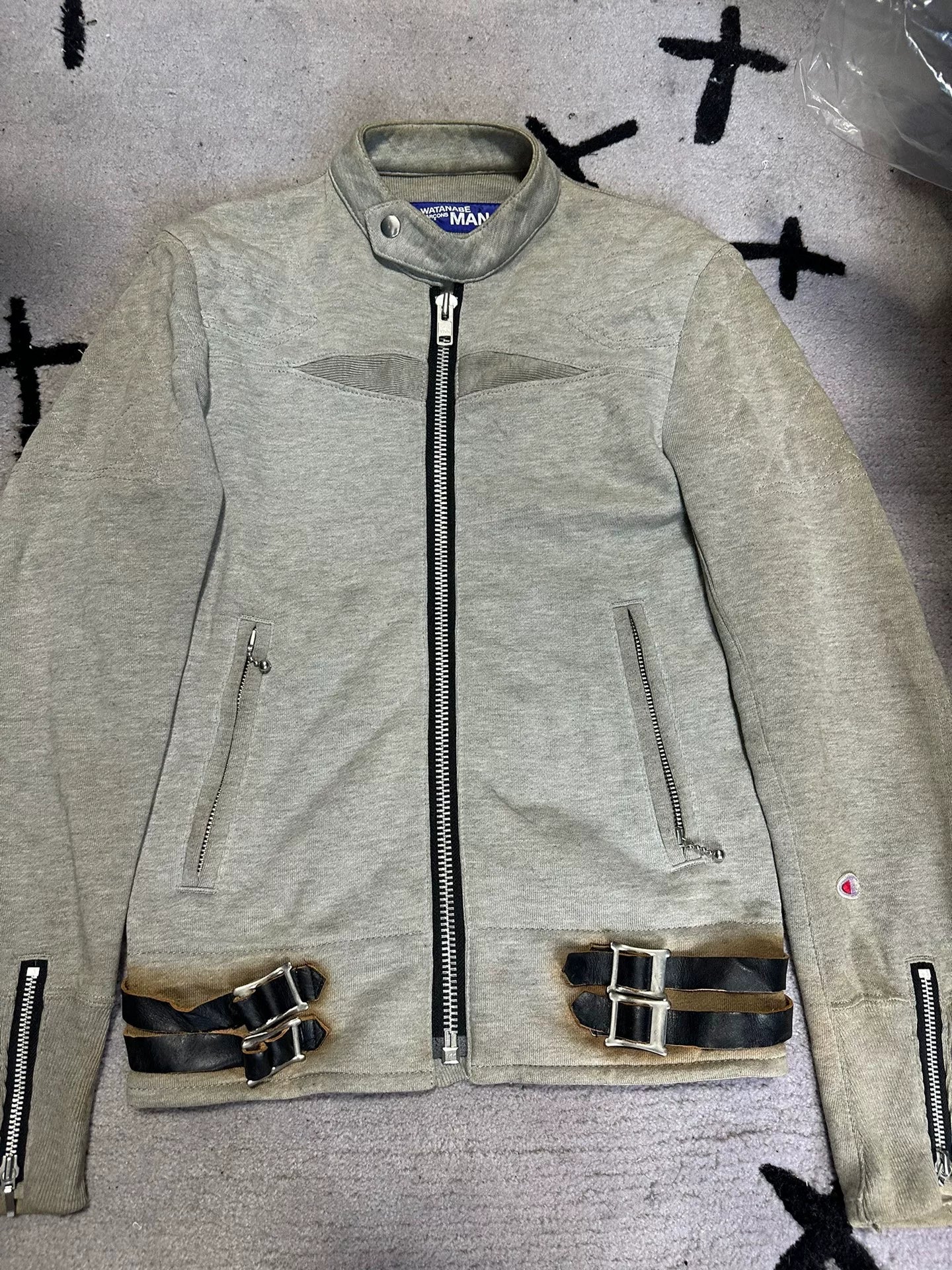 junya watanabe champion biker jacket