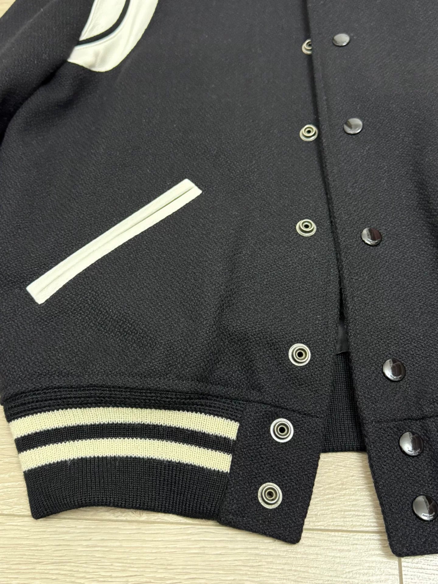 Saint Laurent Classic Black and White Jacket