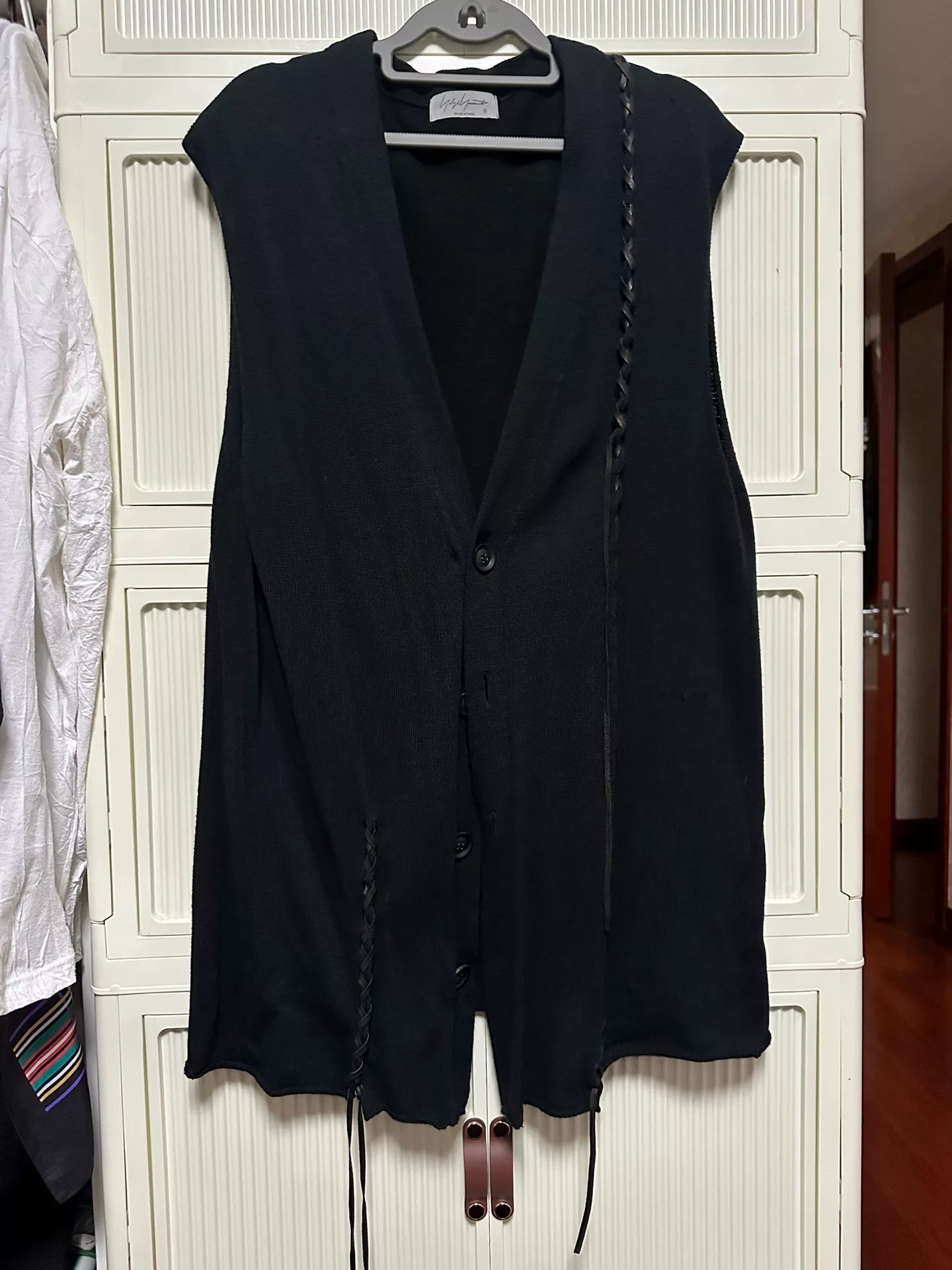 Yohji Yamamoto Men's Vest Spring Summer 2023