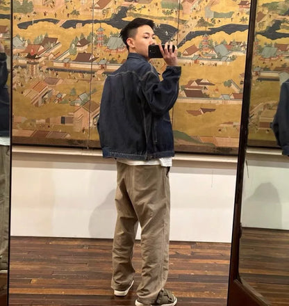 visvim 23AW 101XX Mud-Dyed Denim Jacket