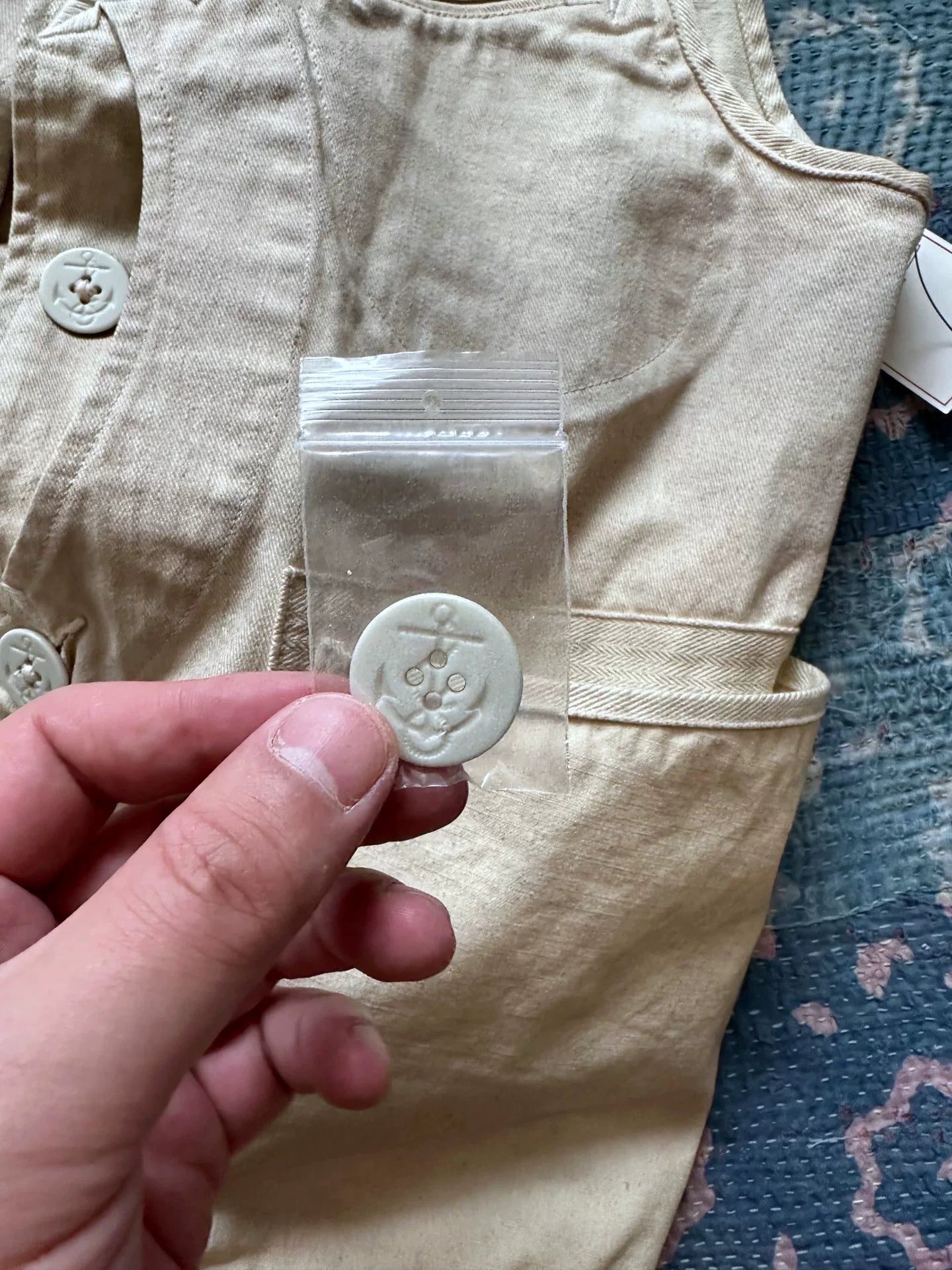 rrl distressed hunting style vest