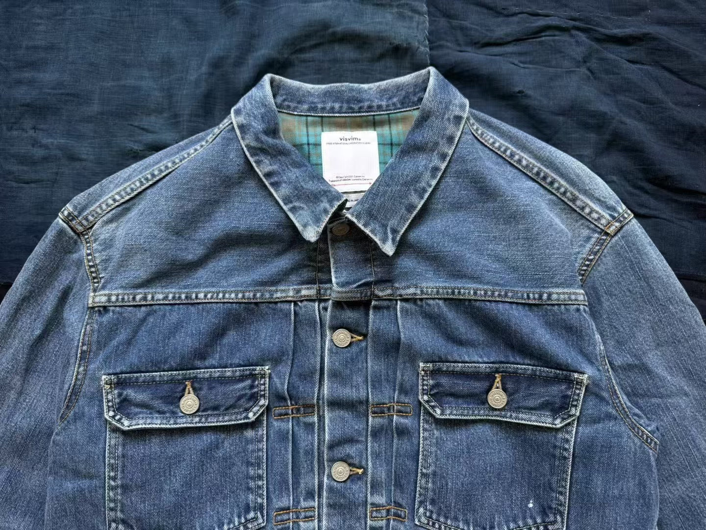 VISVIM 25SS 101X JKT DMGO CHECK