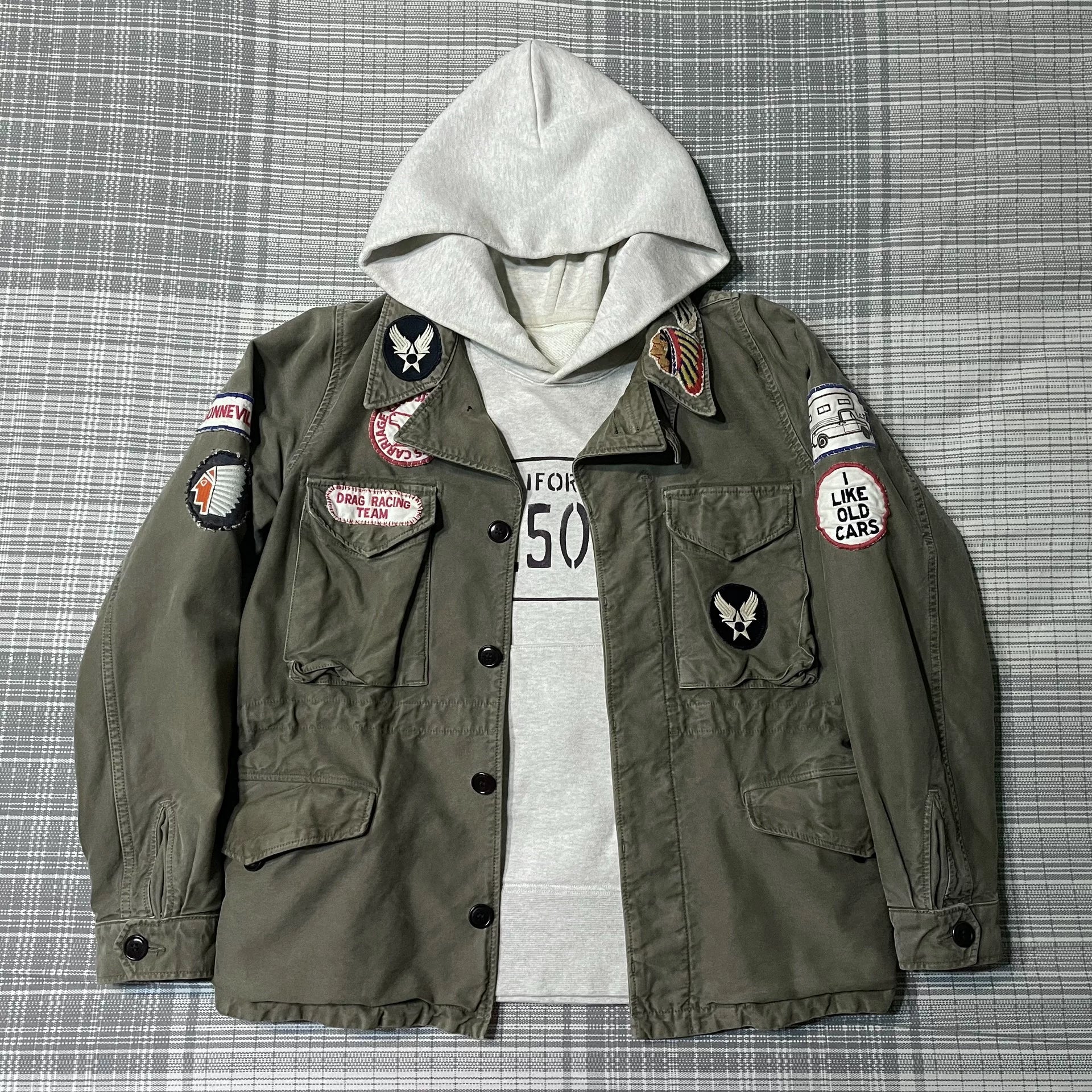 VISVIM ACHSE JKT PATCHES 15AW