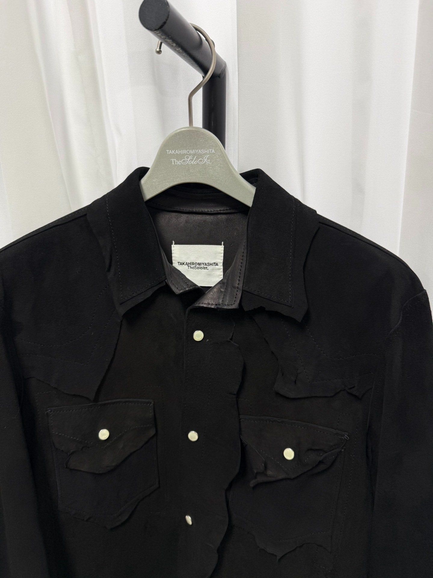 The Soloist 18SS Sheepskin Distressed Jacket