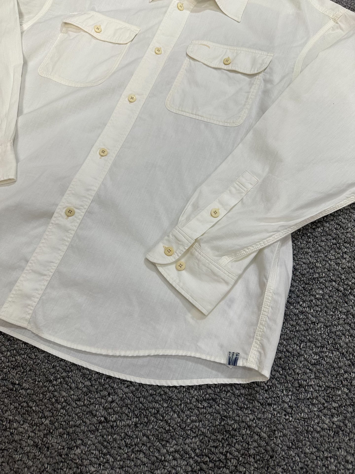 visvim Langer Chambray White Shirt