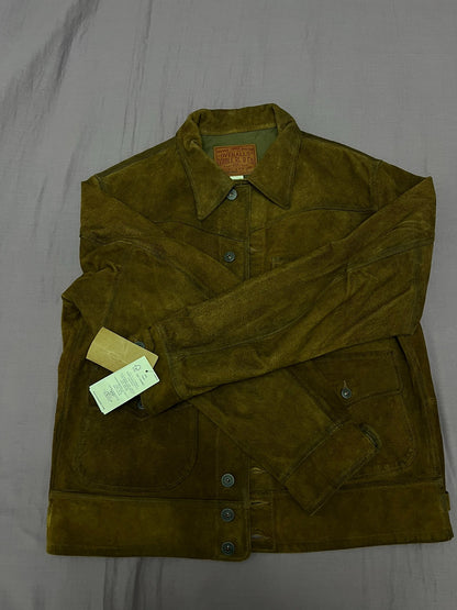 RRL 507 Three-Pocket Leather Jacket