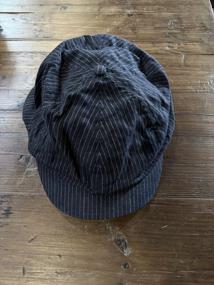RRL Striped Newsboy Cap