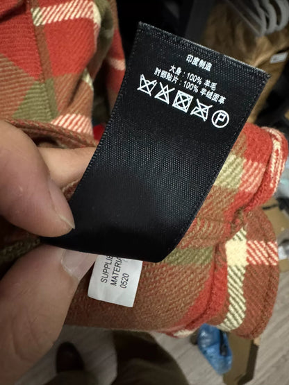 wool plaid shirt for fall and winter