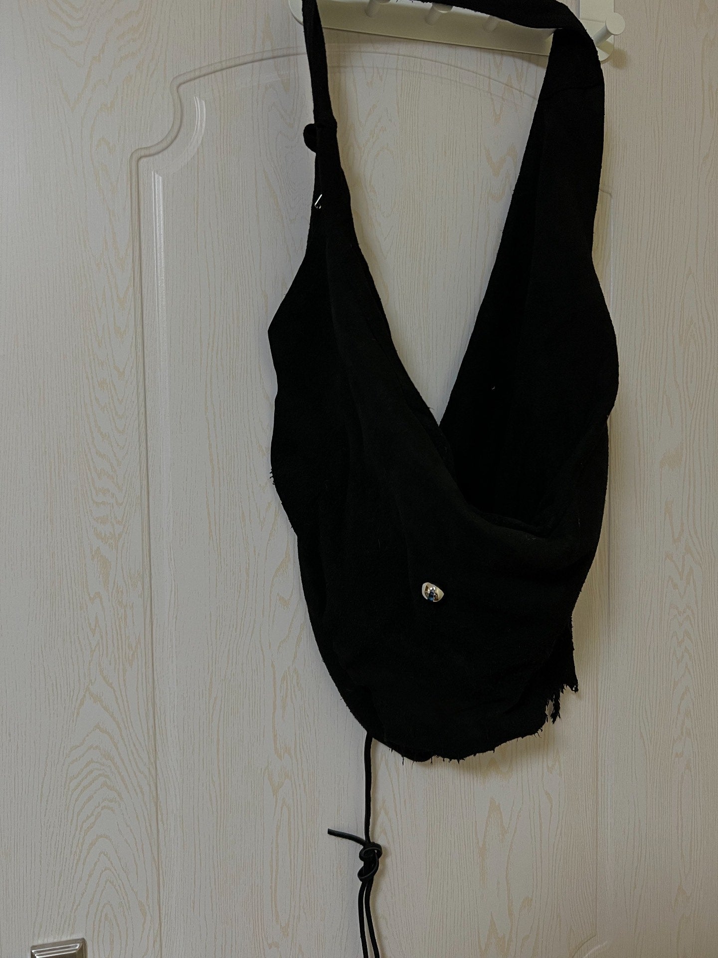 UNDERCOVER Jun Takahashi Black Suede Deer Bag