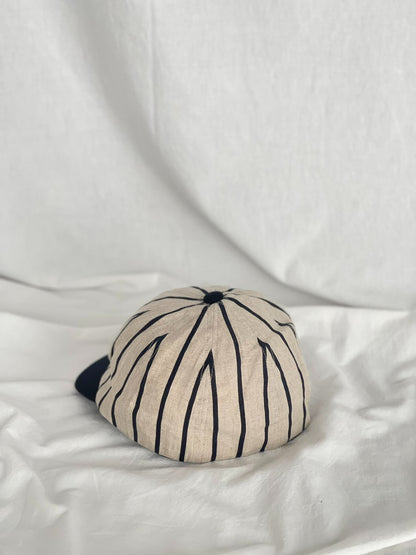 Yohji Yamamoto Striped Baseball Cap