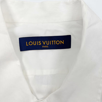 Louis Vuitton White Peace Dove Logo Shirt
