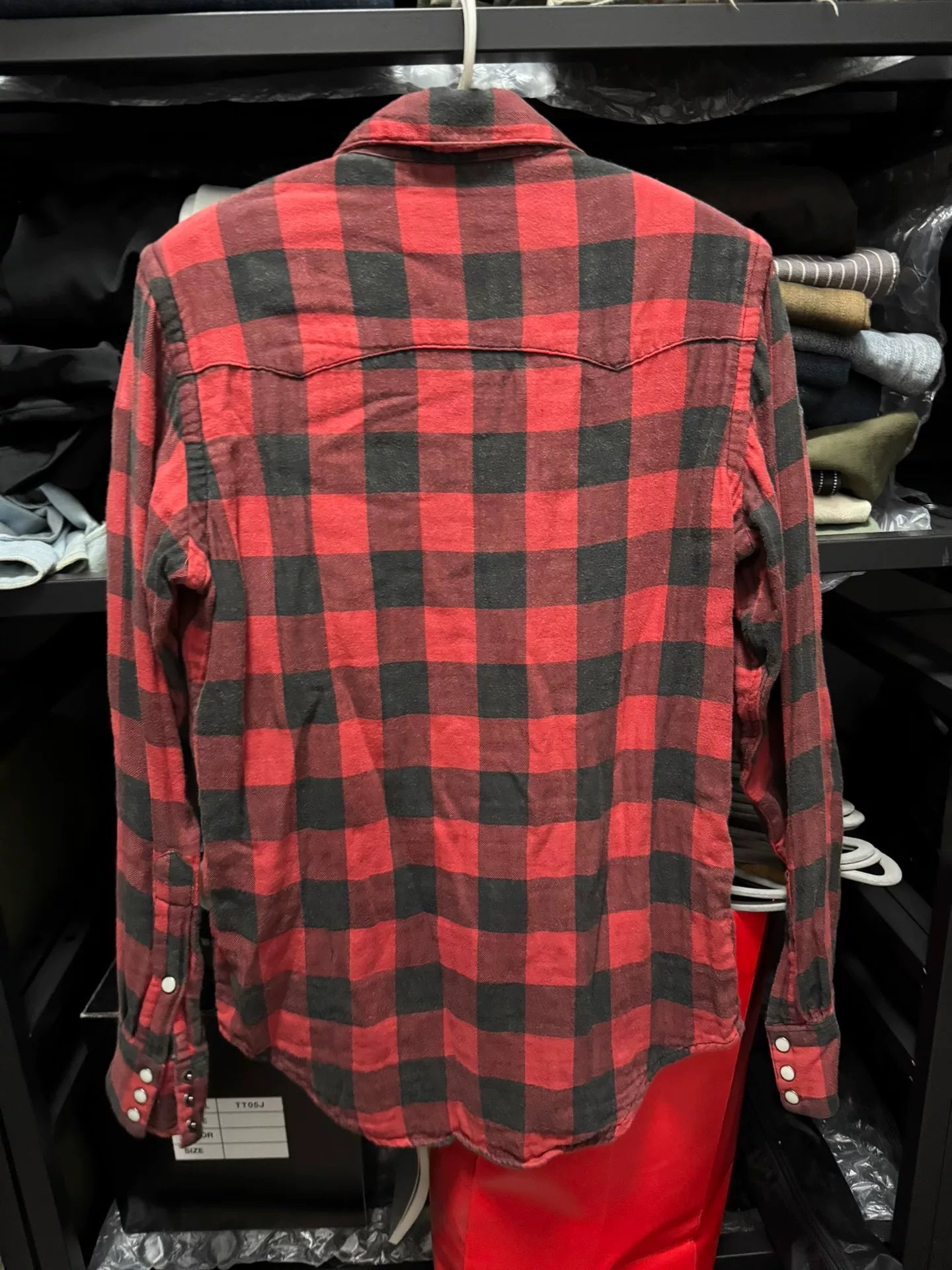 red plaid western shirt by Polo RRL