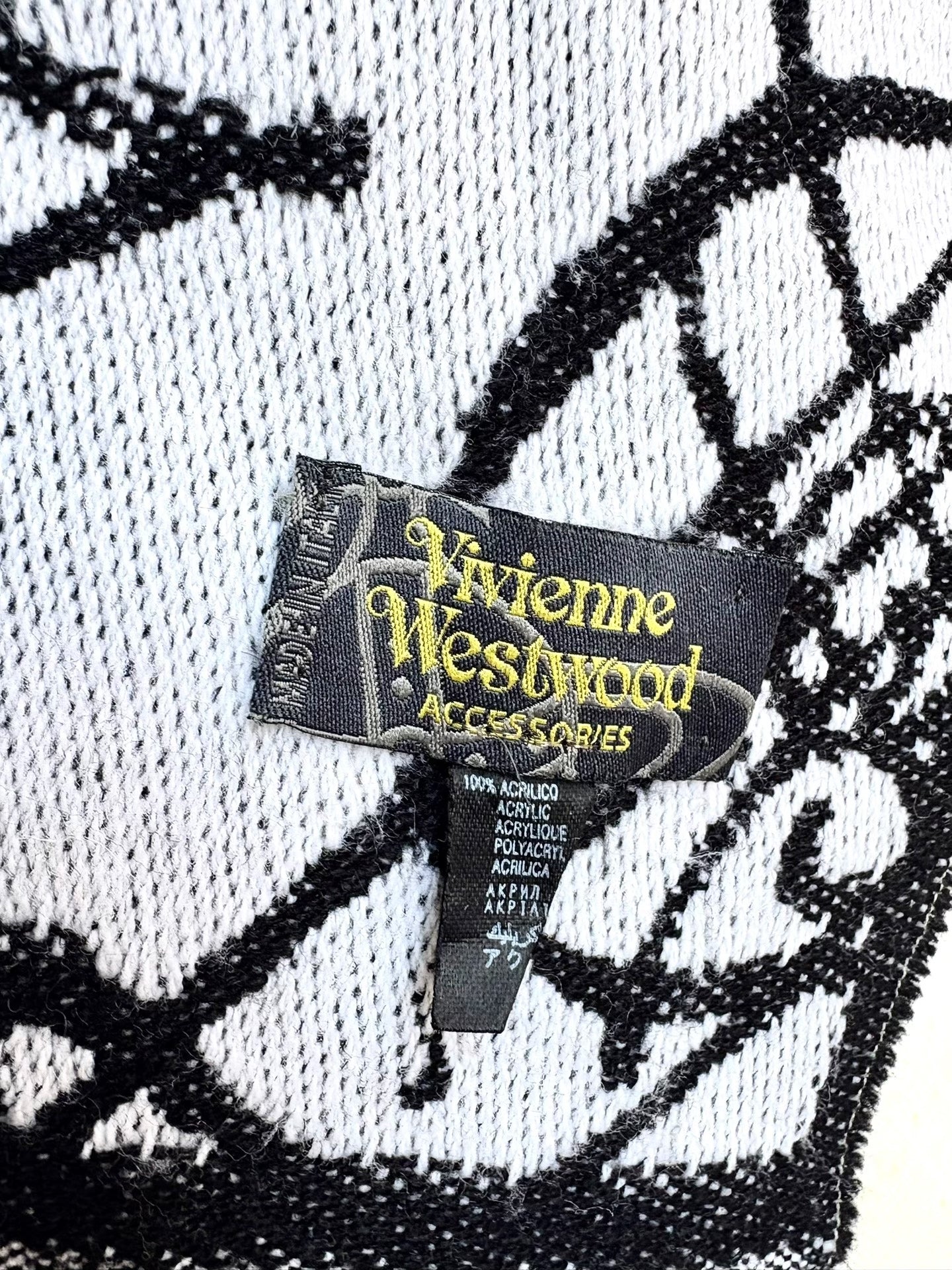 Vivienne Westwood Vintage Saturn Scarf